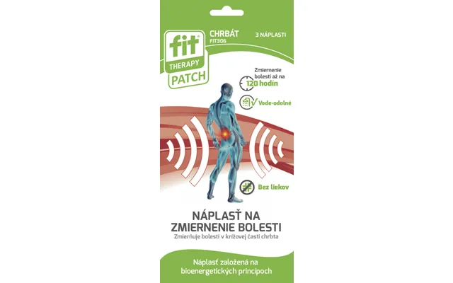 Fit Patch Therapy Back Patch 3 Pieces