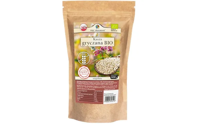 Five Transformations Bio Gluten-free White Buckwheat Groats 800 G