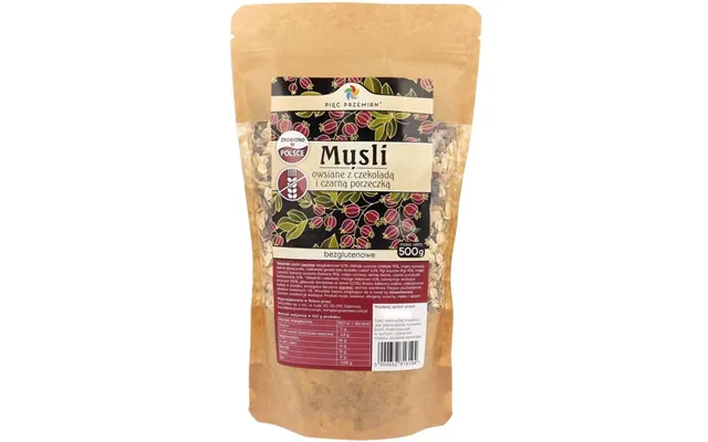 Five Transformations Oat Muesli With Chocolate And Black Currant