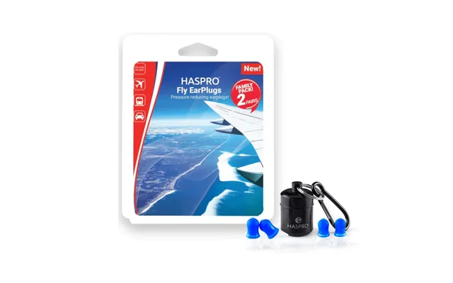 Fly Family Ear Plugs Set - 4 Pcs