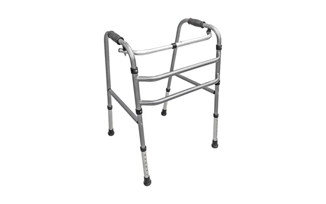 Folding Walking Frame With Step-by-step Function And Height Adjustable