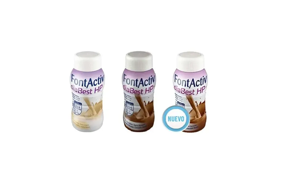 Fontactiv Diabest Hp 8 Vanilla Flavor X 200 Ml 8 Chocolate Flavor X 200 Ml 8 Coffee Flavor X 200 Ml