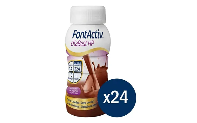 Fontactiv Diabest Hp Chocolate Flavor 24 Bottles X 200 Ml