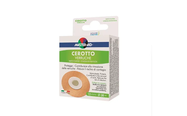 Foot Care Master Aid Wart Plaster - 12 Pcs