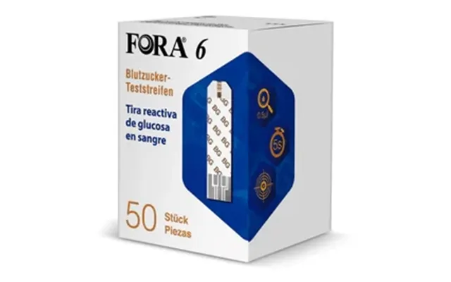 Fora 6 Bz Test Strips - Foracare Europe Gmbh