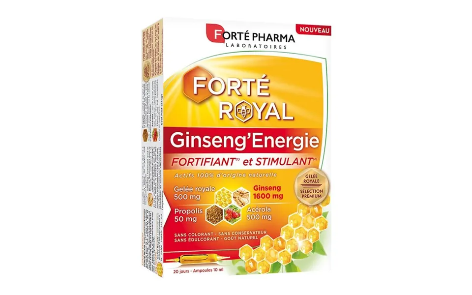 Forté Pharma Forté Royal Ginseng'energie With Ginseng - Acerola