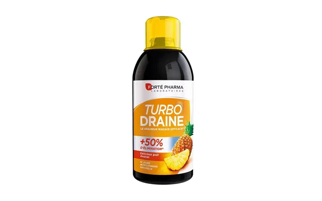 Forté Pharma Turbodraine Slimming And Depurative Draining Pineapple Flavor 500ml