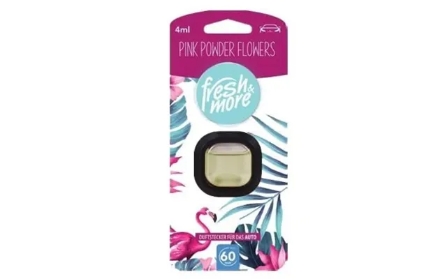 Fresh Amp More Pink Powder Flowers Car Vent Fragrance - 4ml