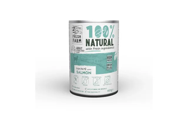 Fresh Farm Smooth Sterilized - Salmon