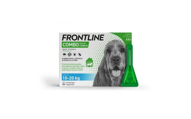 Frontline Combo On Combo Dog M-pipette Green 1.34 Ml - 3 Pipettes