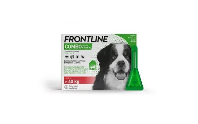 Frontline Combo On Dog Xl - 4.05 Ml Green Pipette, 3 Pipettes, Frontline