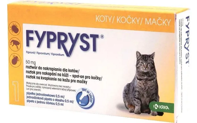 Fypryst Cats Solution For Skin Drip 50 Mg 0.5 Ml