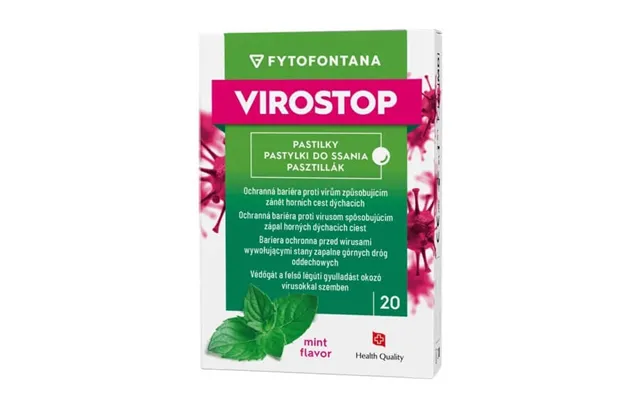 Fytofontana Virostop Mint-flavored Lozenges - 20 Lozenges
