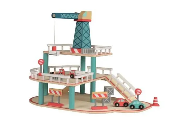 Garage With Crane And Vehicles - Egmont