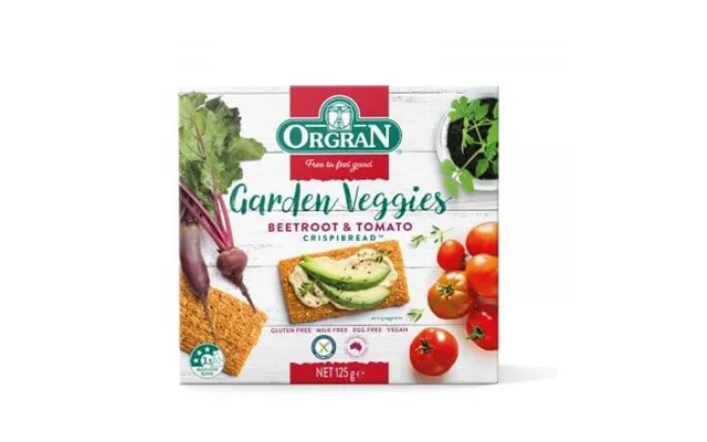 Garden Veggies Beetroot And Tomato Dry Bread - 125 G