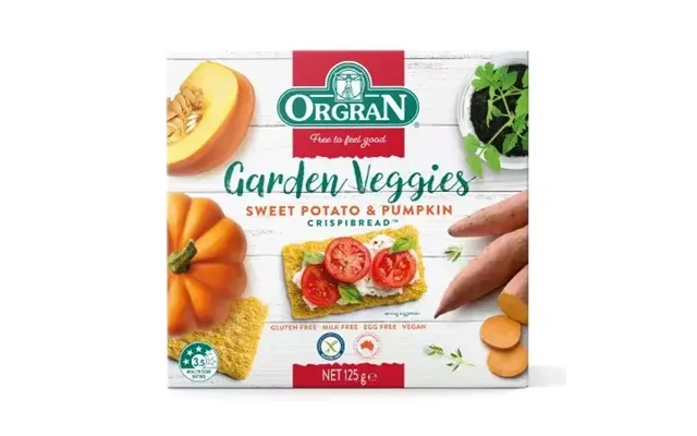 Garden Veggies Sweet Potato And Pumpkin Dry Bread - 125 G
