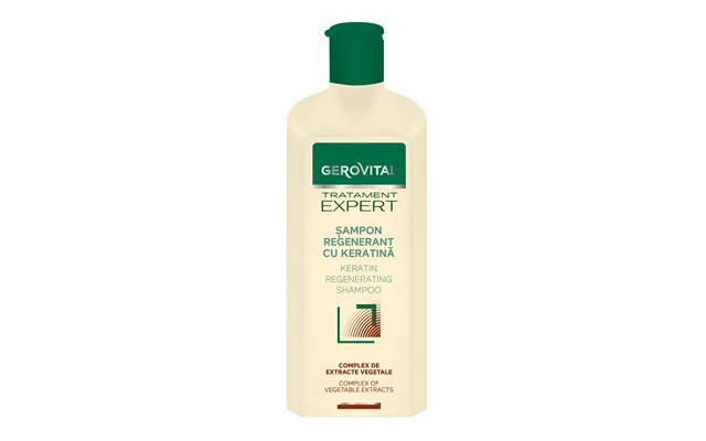 Gerovital Expert Treatment Regenerating Shampoo With Keratin - 400 Ml