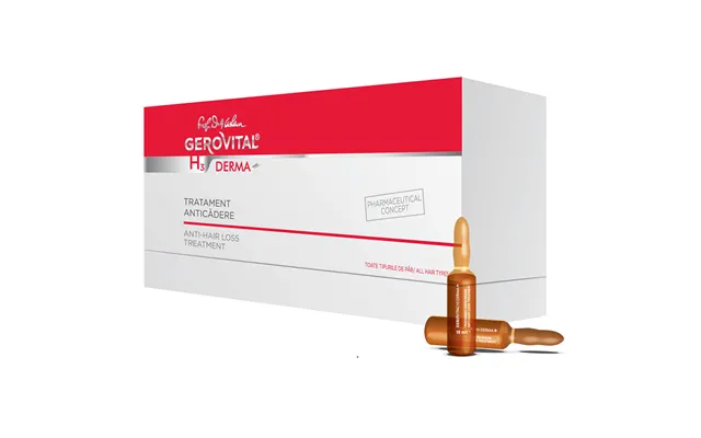 Gerovital H3 Derma Anti-hair Loss Treatment - 12 Vials X 10 Ml
