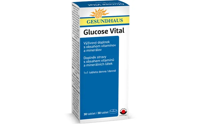 Gesundhaus Vital Glucose 30 Tablets product image