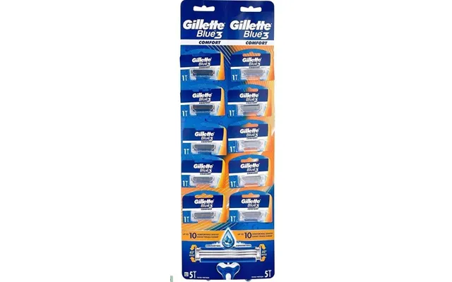 Gillette Blue 3 Plus Comfort Razor - 10 Pieces product image