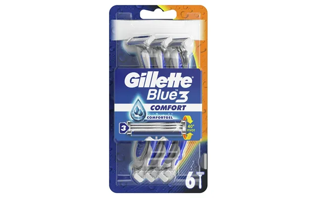 Gillette Blue3 Disposable Razors - 6 Pieces product image