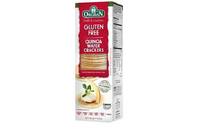 Gluten Free Quinoa Crackers - 100g