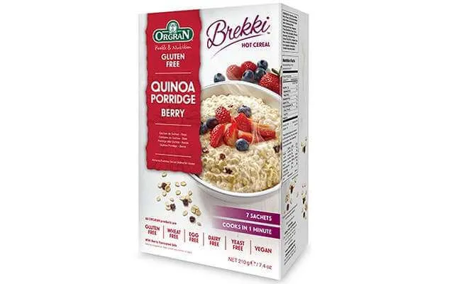 Gluten-free Quinoa And Raspberry Cereal - 210 G