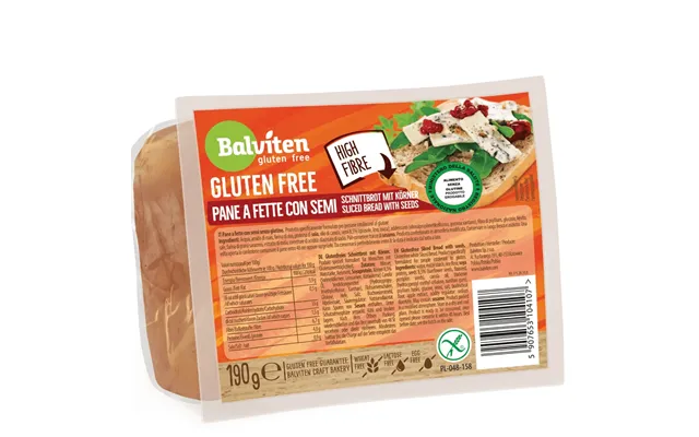 Gluten-free Sliced Seed Bread - 190 G