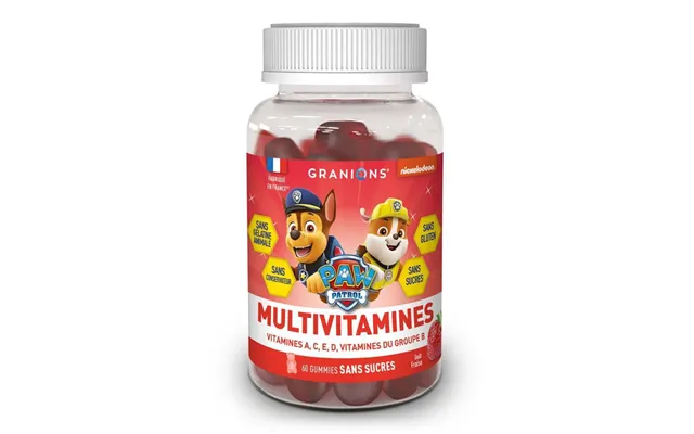 Granions Gummies The Children's Multivitamin Patrol Baby Strawberry 60 Gummies