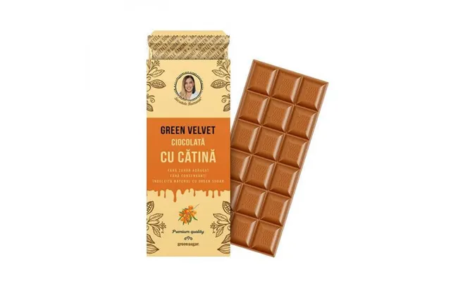 Green Velvet Chocolate With Catina - 100g