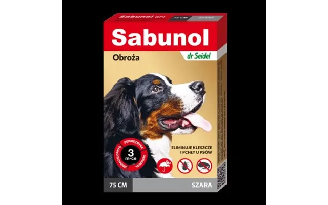 Grey Dog Collar For Dogs 25-50 Kg Dog Gpi - 75 Cm