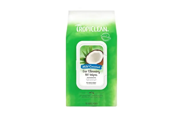 Grooming Wet Ear Wipes For Dogs And Cats - 50 Pieces