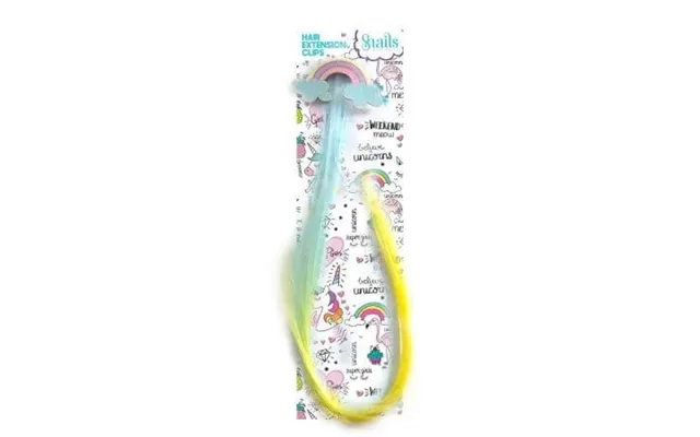 Hair Clip With Extension For Children Rainbow - Snails product image