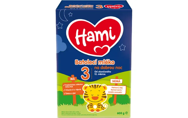 Hami 3 Goodnight Toddler Milk From Uk. 12 Months 600 G product image