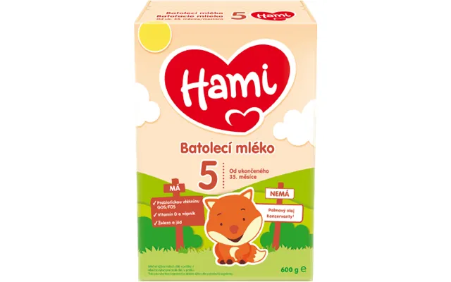 Hami 5 Toddler Milk From Uk. 35 Months 600 G product image