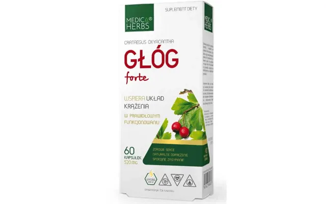Hawthorn Forte 60 Capsules Medica Herbs