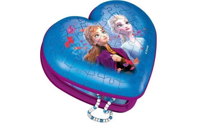 Heart-shaped Puzzle Box Frozen - 8 Years