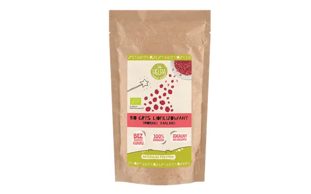 Helpa Bio Freeze-dried Semolina - Raspberry Spots