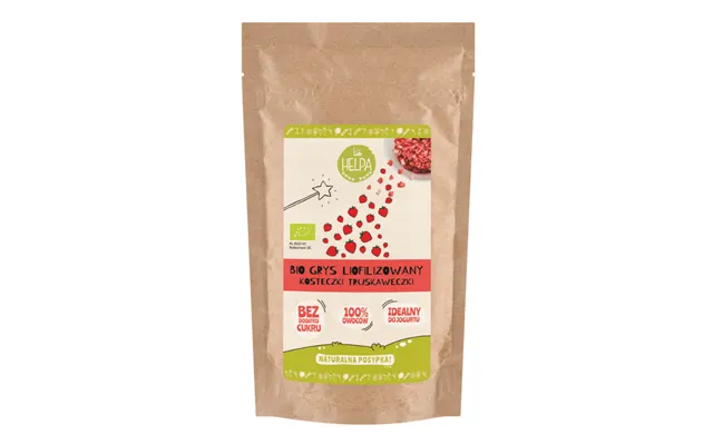 Helpa Bio Freeze-dried Semolina - Strawberry Cubes