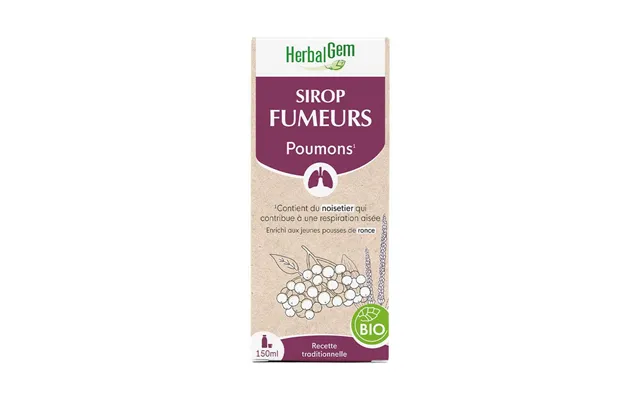Herbalgem Organic Syrup For Smokers 150ml