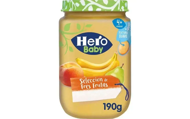 Hero Baby Hero Baby Three Fruits Selection Jar - 190g product image