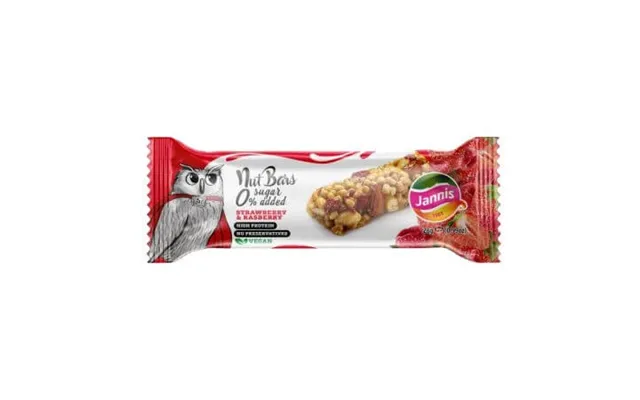 High Protein Bar With Strawberries And Raspberries - 28g