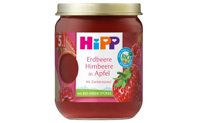 Hipp Fruits Bio - Apples With Strawberries And Raspberries product image