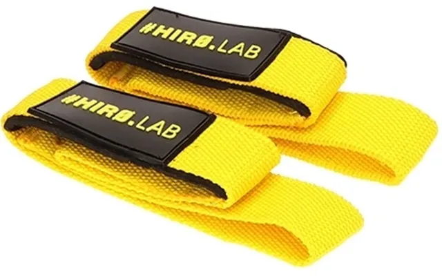 Hiro.lab Cotton Straps Yellow Weightlifting Straps