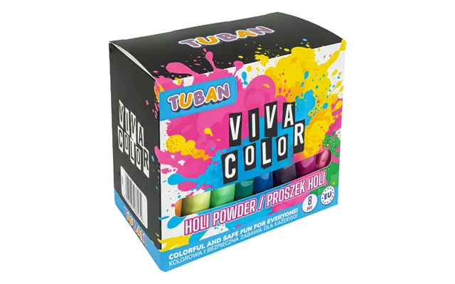 Holi Powder Set Viva Kolor - 8 Colorsx100g