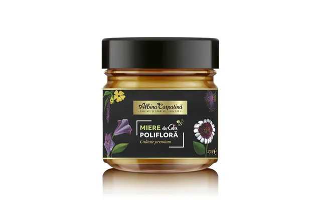 Honey From Cuba Polyflora Albina Carpatina - 270 G