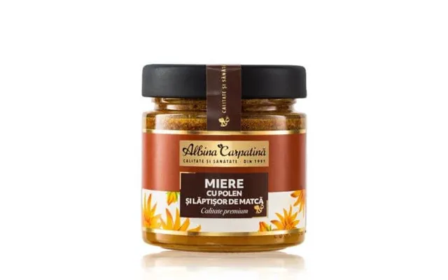 Honey With Pollen And Matca Milk - 270g