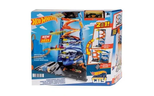 Hot Wheels City Racing Tower Play Set - 3 Years