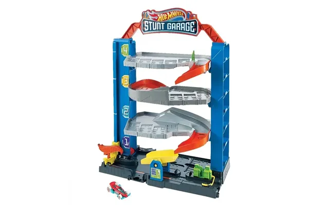 Hot Wheels Stunt Garage Play Set