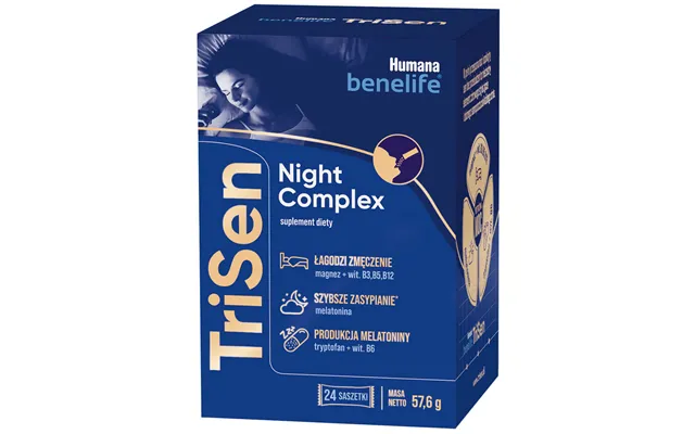 Humana Benelife Trisen Night Complex - 2.4 Gx 24 Sachets